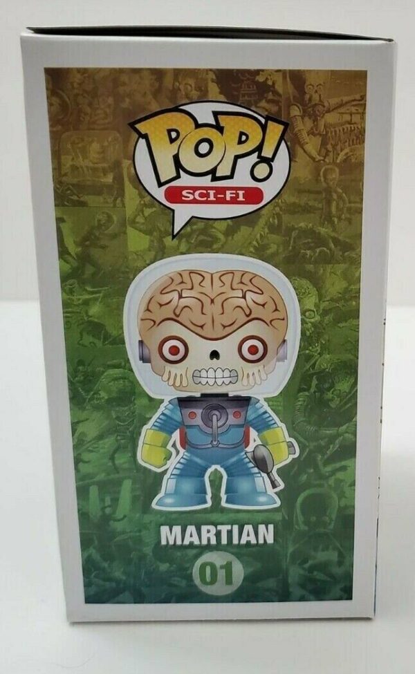 Martian #01 (Glows in the Dark) Funko Pop! - Mars Attacks - SDCC 2012 Exclusive LE480 Pcs - Condition 9.5/10 - Image 4