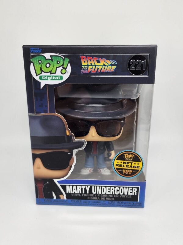 Funko Pop Digital Back To The Future Marty Mcfly Undercover