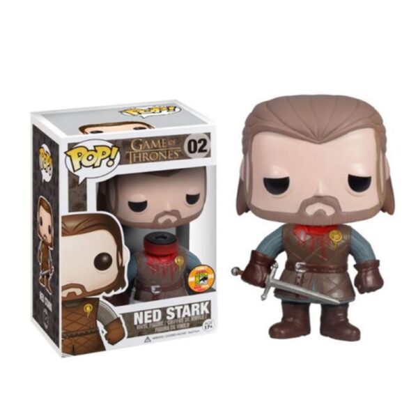 FUNKO POP GOT HEADLESS NED STARK #02 SDCC 2013 MINT