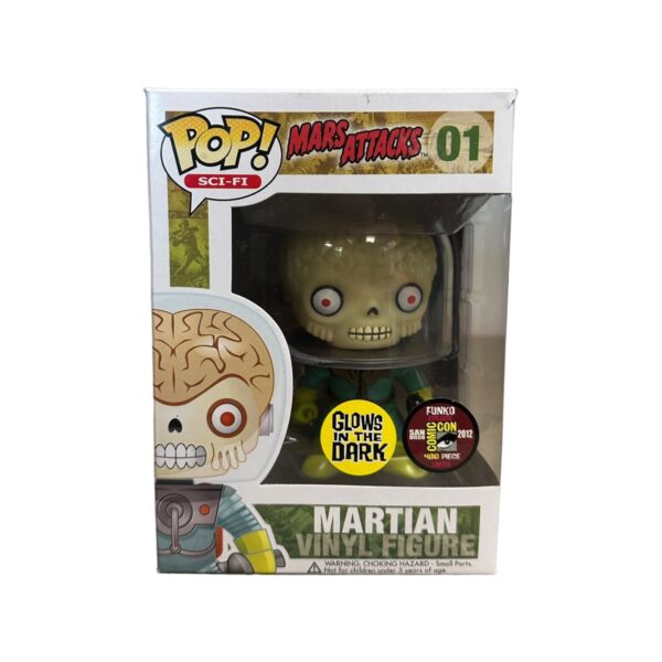 Martian #01 (Glows in the Dark) Funko Pop! - Mars Attacks